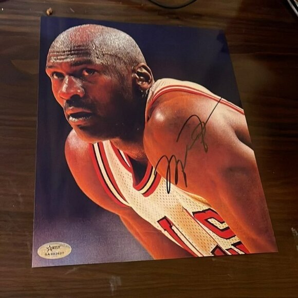 Michael Jordan autographed 8x10 photo - Picture 1 of 2
